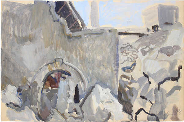 Алексеев Адольф Евгеньевич. Новороссийск. Следы войны